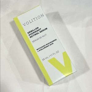 Volition Sémillon Overnight Retinol Serum - Yellow